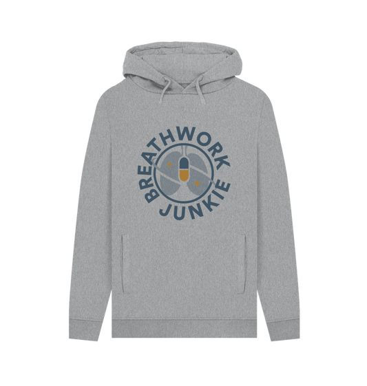 Light Heather Printed Hoody Front