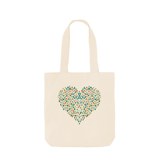 Natural Printed Bag Front