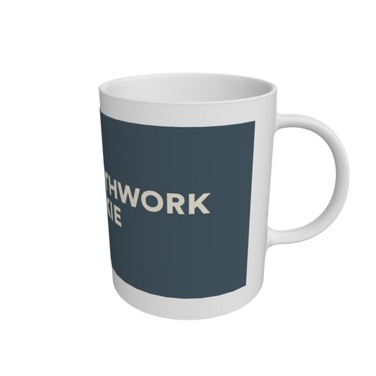 White Mug Front